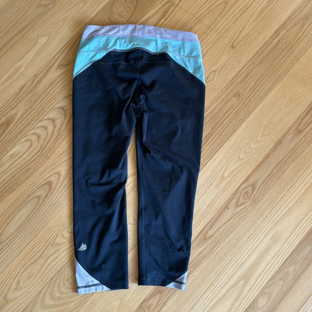 Free2b Free Country Leggings S Colorblock Athletic Yoga Workout Pants - Picture 3 of 3